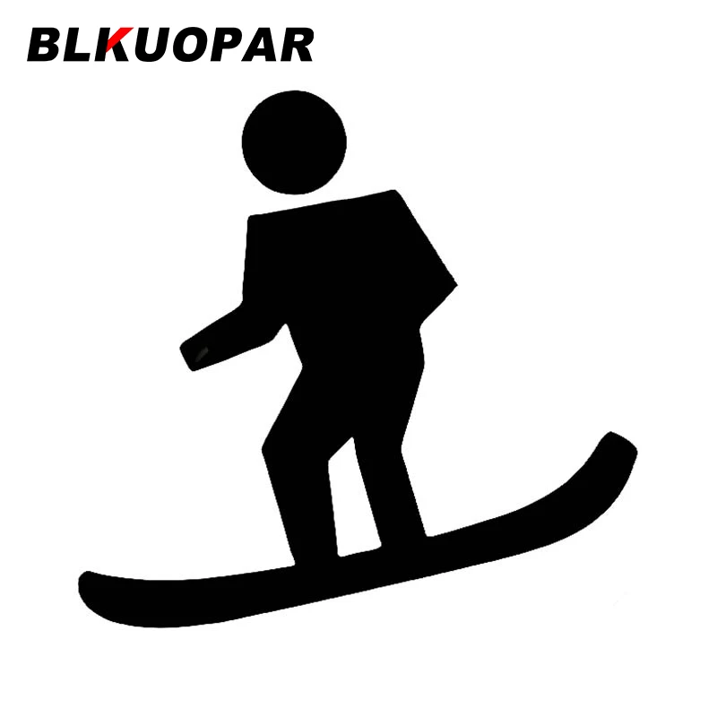 Наклейки для лыж BLKUOPAR, Водонепроницаемые наклейки для оценки автомобиля, Устойчивый к царапинам Холодильник, Солнцезащитный крем, Креативная печать на заказ Изображение 0 