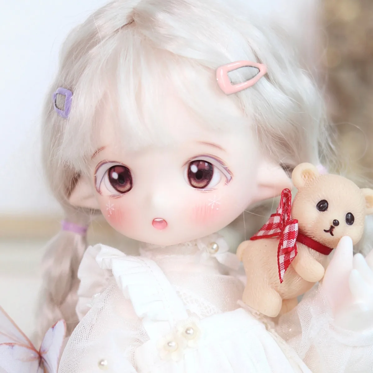Новая 26-сантиметровая кукла BJD, 1/6 аниме, лицо Koi SD, оригинальные заводские продажи, уши эльфа, подарочный точечный макияж, премиум-смола