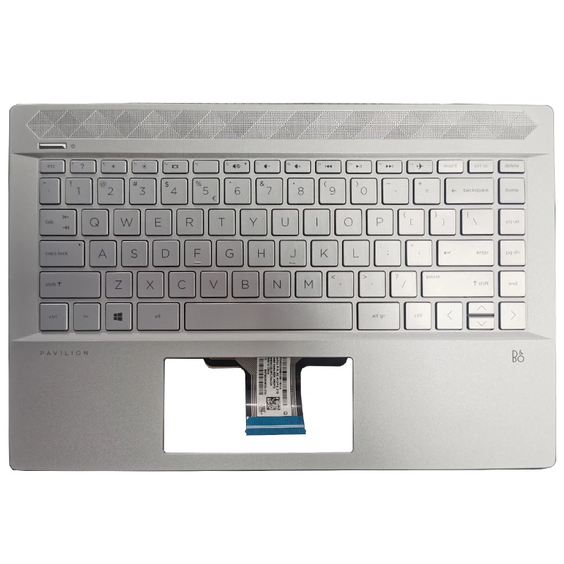 Новая американская клавиатура для HP Pavilion 14-CE Серии TPN-Q207 С верхней крышкой Pamlrest С подсветкой /БЕЗ подсветки Изображение 0 