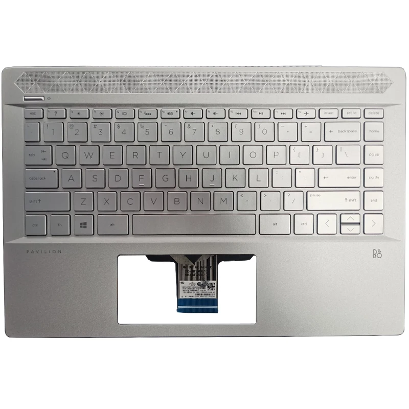 Новая американская клавиатура для HP Pavilion 14-CE Серии TPN-Q207 С верхней крышкой Pamlrest С подсветкой /БЕЗ подсветки Изображение 2 
