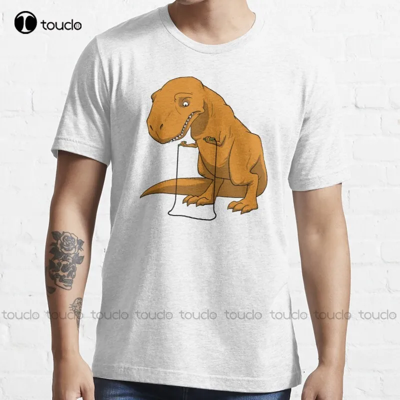 Новая детская забавная футболка с изображением динозавра Tiny Arms Tiny Rex, женская мужская футболка S-3Xl