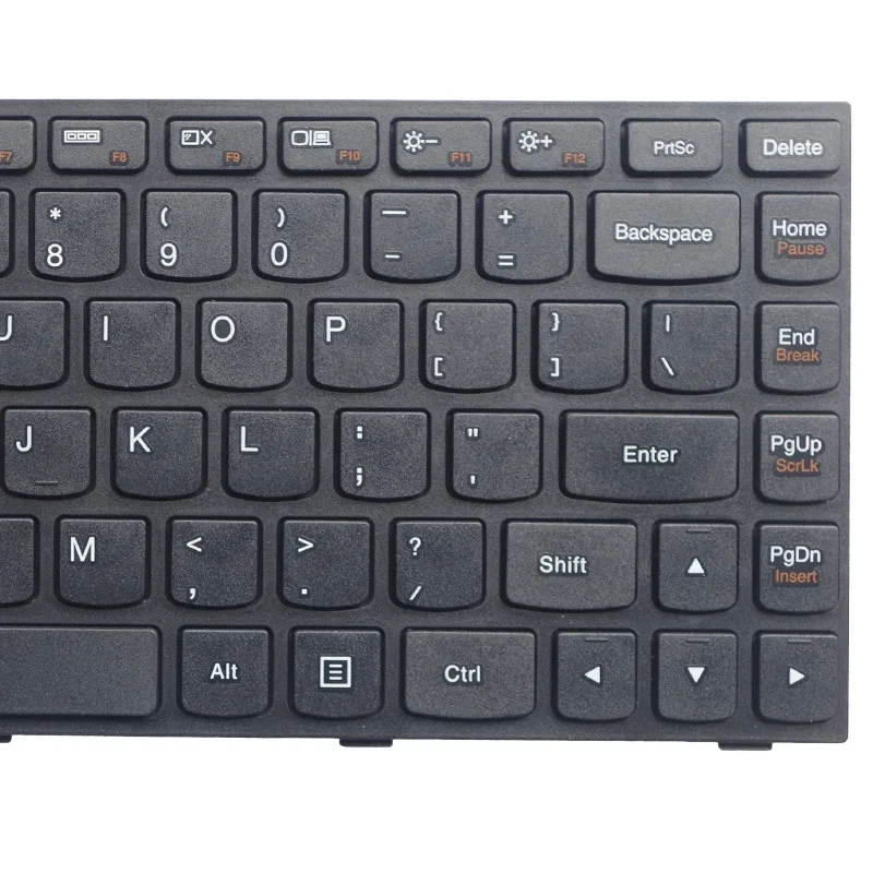 Новая клавиатура США для ноутбука Lenovo V1000 V3000 V1070 Клавиатура черная Изображение 2 