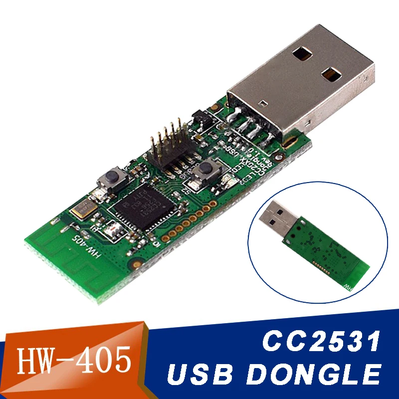 Новое поступление CC2531 USB Программатор Sniffer Stick Protocol Antenne Беспроводной Анализатор Zigbee iobroker FHEM Openhab