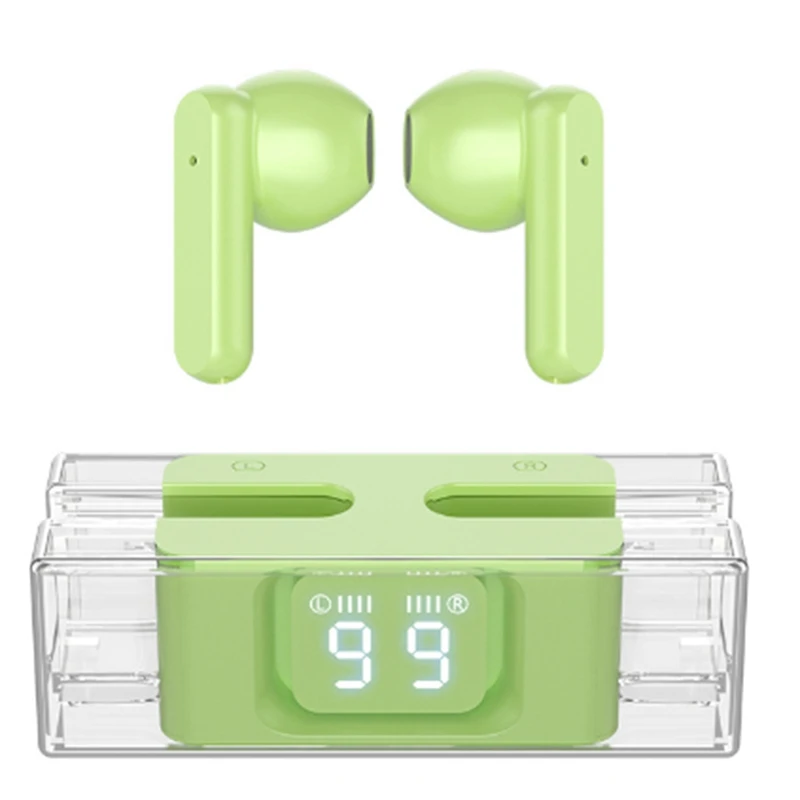 Новые Беспроводные наушники TWS SP28 Bluetooth 5.3 Smart Touch Call Headphones Водонепроницаемые Игровые наушники с шумоподавлением Изображение 2 
