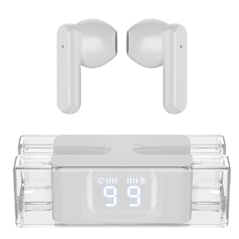 Новые Беспроводные наушники TWS SP28 Bluetooth 5.3 Smart Touch Call Headphones Водонепроницаемые Игровые наушники с шумоподавлением Изображение 3 