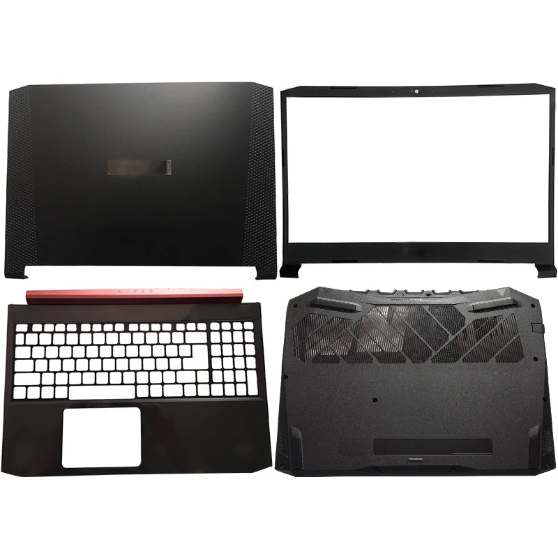 Новый Верхний чехол для ноутбука Acer Nitro 5 AN515-43 AN515-50 AN515-54 AN515-55 с ЖК-дисплеем Задняя крышка/Передняя панель/Упор для рук/Нижний чехол​