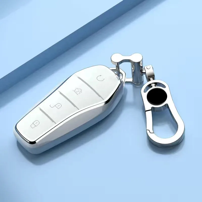 Новый Чехол Для Ключей Автомобиля Из ТПУ Для BYD Song PRO Lied Han EV Max Yuan Tang DM 2018 Qin PLUS Keychain Protector Shell Автоаксессуары