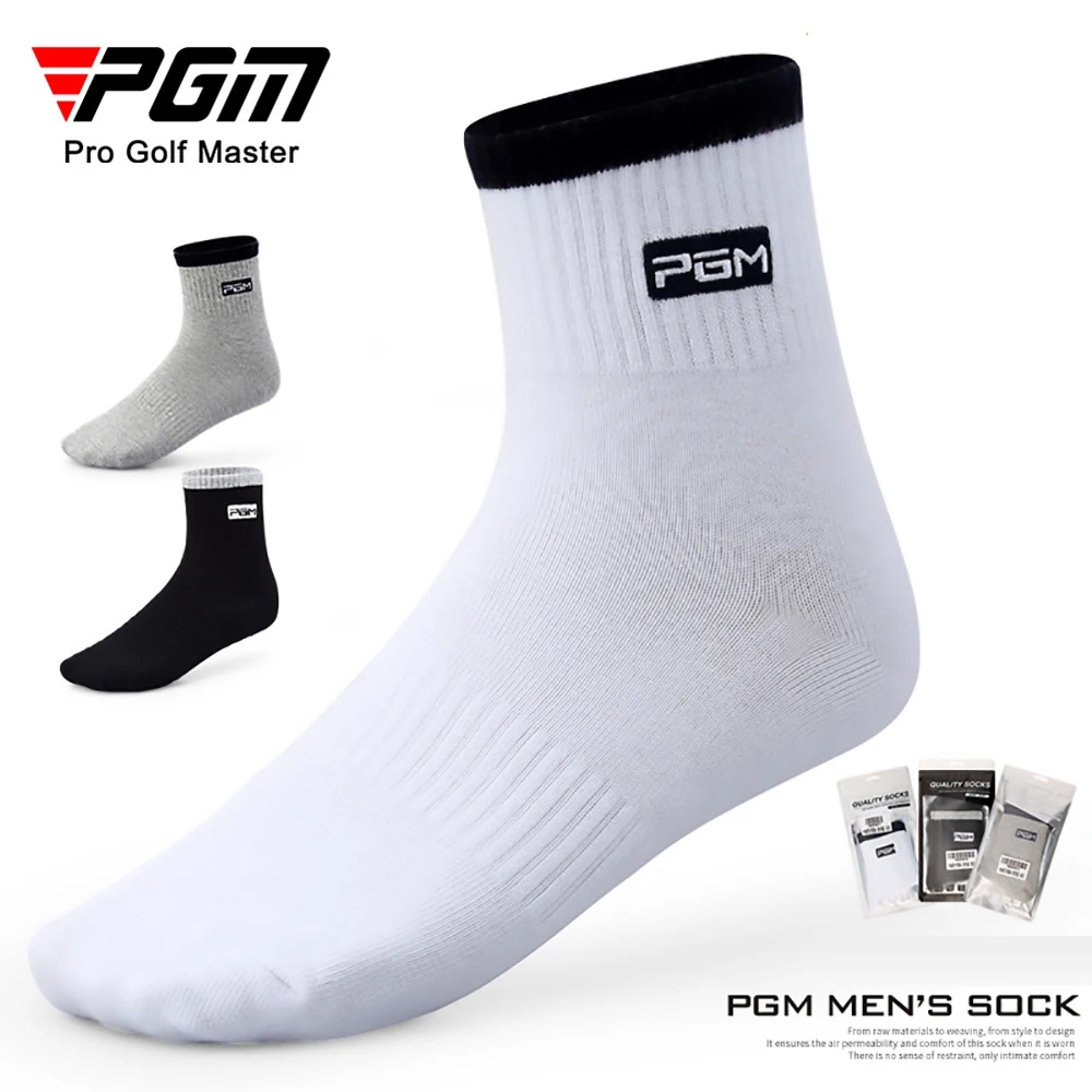 Носки для гольфа PGM, короткие носки, мужские спортивные носки, впитывающие пот и дышащие весенне-летние спортивные носки 골프 양말