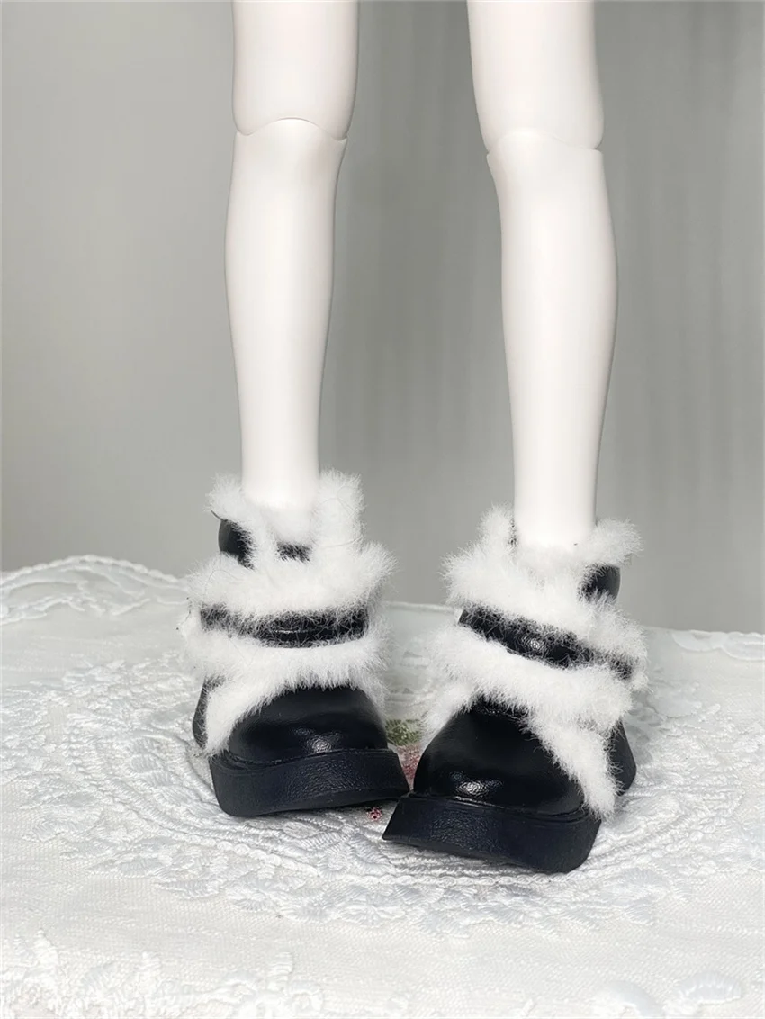 Обувь BJD 1/4, MSD, Bear Sister msd, круглая голова, толстая подошва, неуклюжие ботинки для волос, аксессуары для кукол BJD Изображение 4 