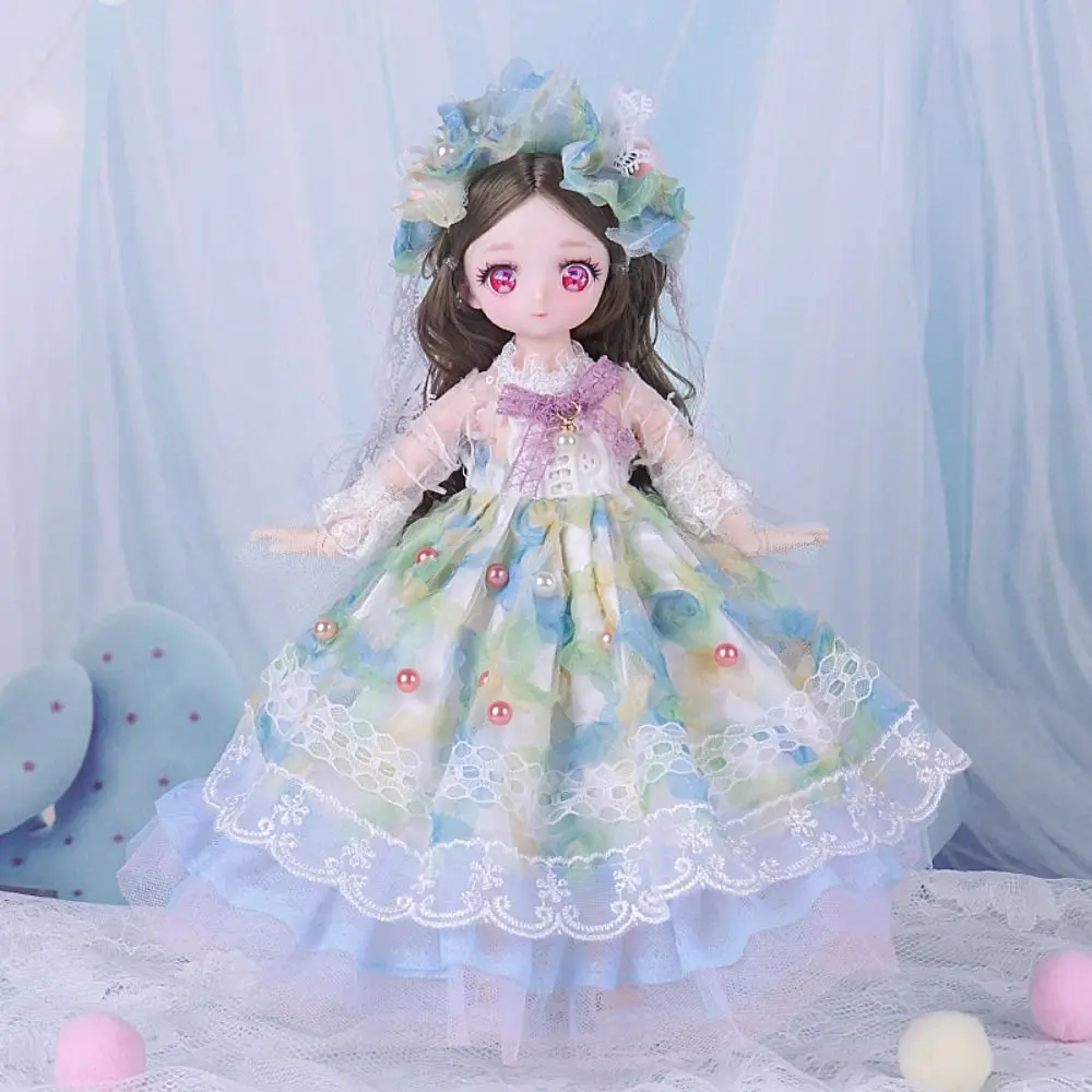 Одежда для кукол 30 см своими руками, модная милая кукла 1/6, одежда для кукол своими руками, высококачественное платье принцессы для кукол нового дизайна Изображение 3 
