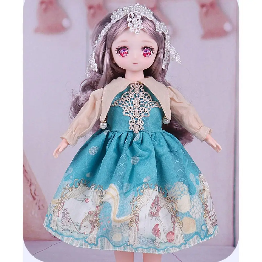 Одежда для кукол 30 см своими руками, модная милая кукла 1/6, одежда для кукол своими руками, высококачественное платье принцессы для кукол нового дизайна Изображение 5 