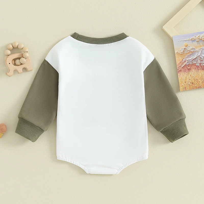 Одежда для новорожденных мальчиков, одежда для мам-мальчиков, одежда с длинными рукавами для малышей, Детская толстовка, ползунки, Осенняя Детская одежда Изображение 3 