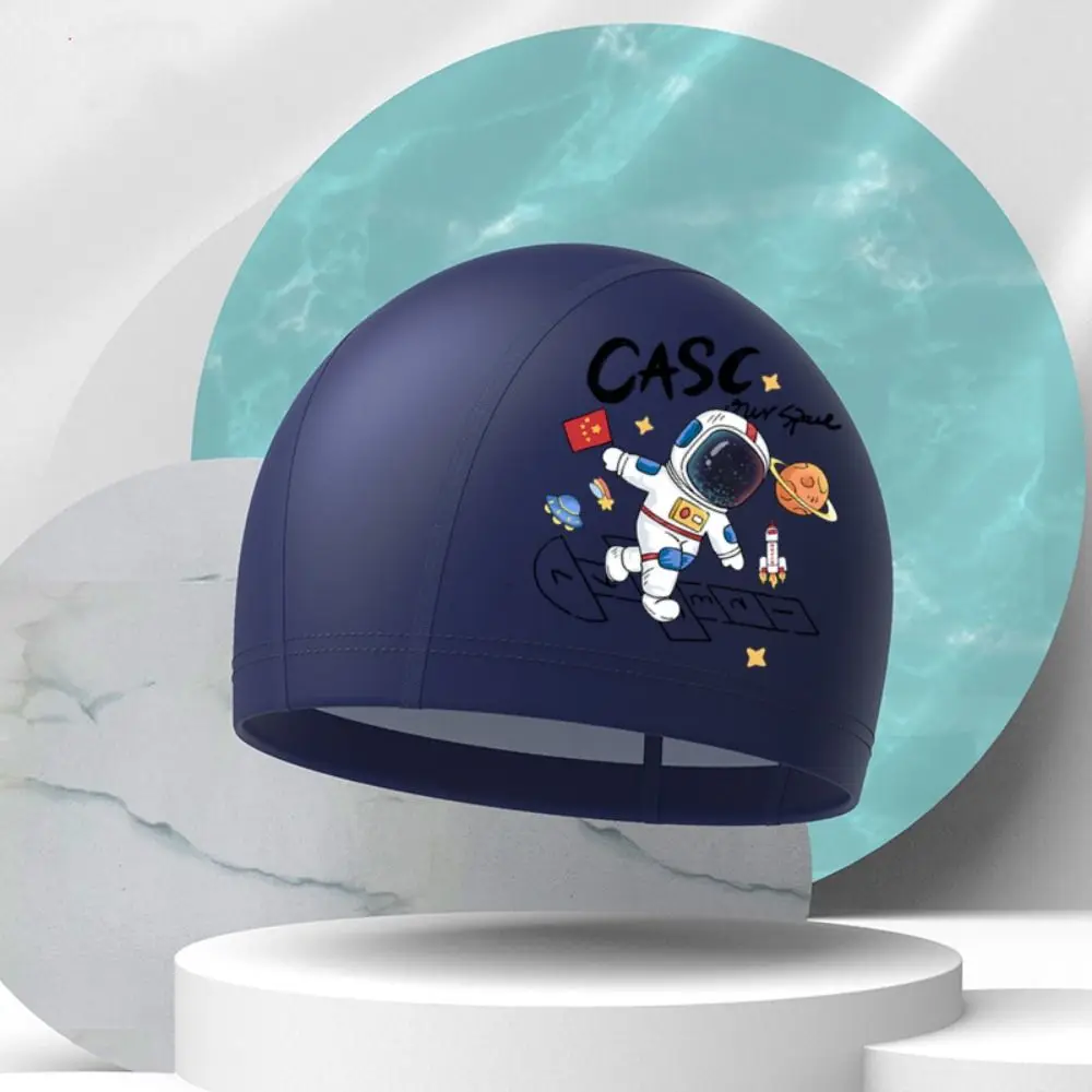 Одежда для плавания астронавта Оборудование для бассейна Детская шапочка для плавания Астронавта Детская шапочка для плавания Тренировочная шапочка для плавания Изображение 2 