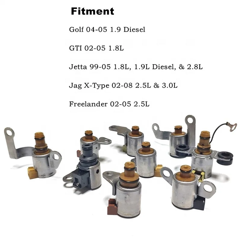 Оригинальный набор из 9 алюминиевых JF506E Комплект соленоидов трансмиссии Подходит для Ford Mazda 2.5L Изображение 5 