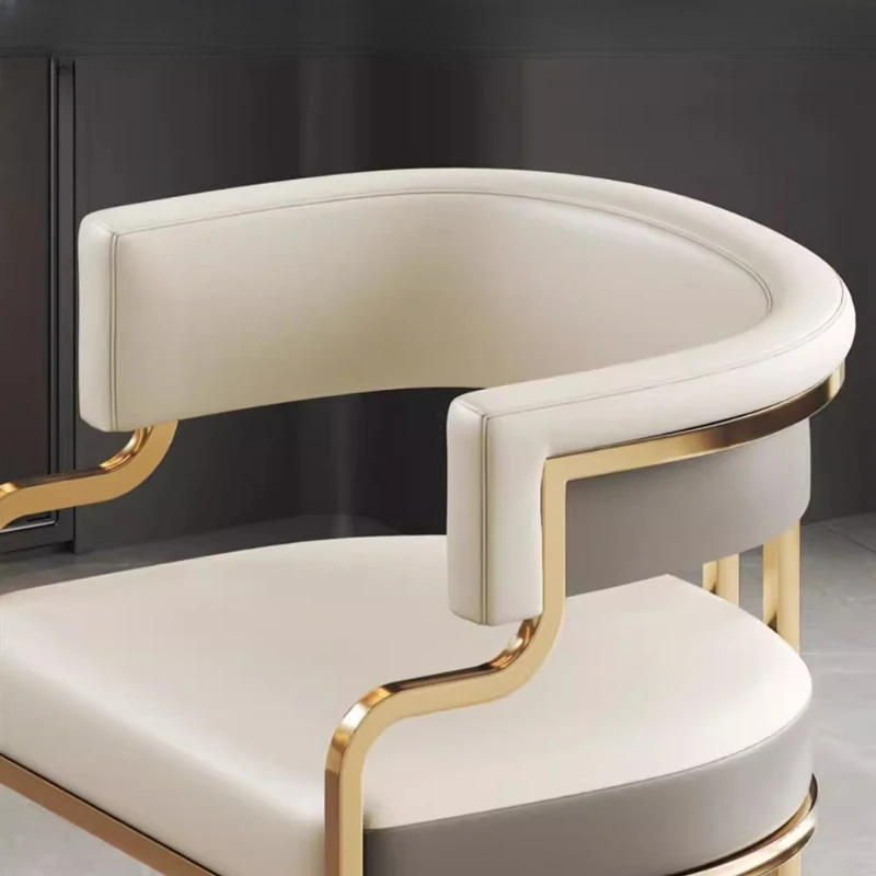Офисные обеденные стулья для вечеринок, акцентный пол, легкие кухонные обеденные стулья, современная мебель для дома Silla Comedor YX50DC Изображение 3 