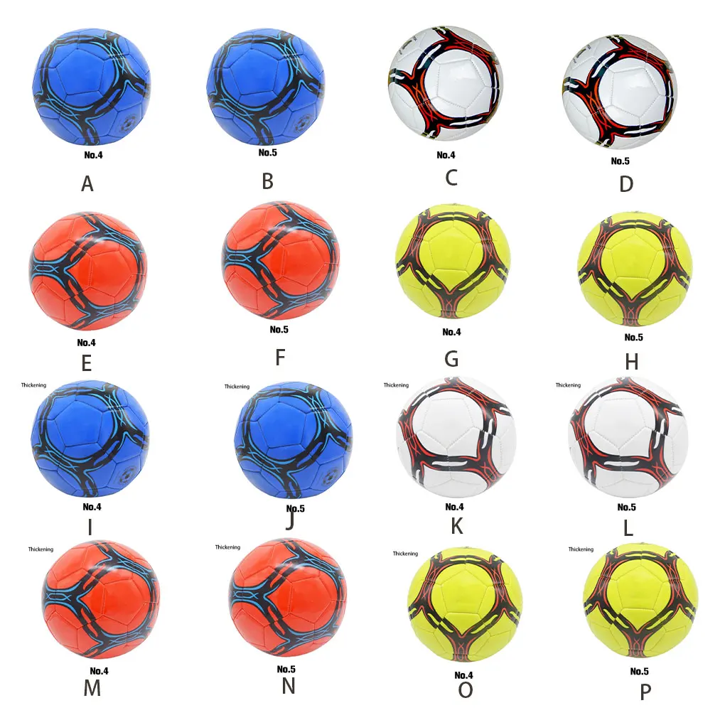 Официальный футбольный мяч - Прочный И широко используемый Для игр И тренировок Портативный ПВХ Мяч Официальный Новейший Футбольный белый тип 5
