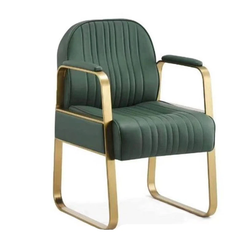 Парикмахерские кресла для маникюра, вращающиеся Металлические кресла для профессионального косметолога, Косметический салон Silla De Barbero, Современная мебель
