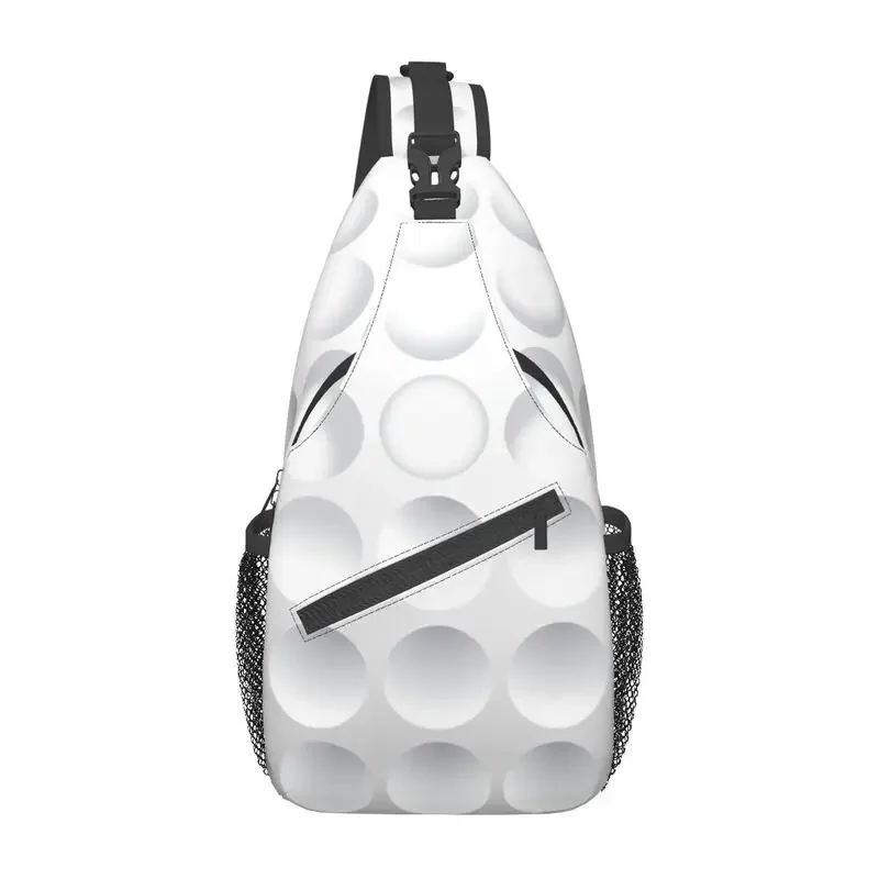 Персонализированные сумки-слинг с рисунком мяча для гольфа, мужской крутой рюкзак через плечо, рюкзак для путешествий, походный рюкзак