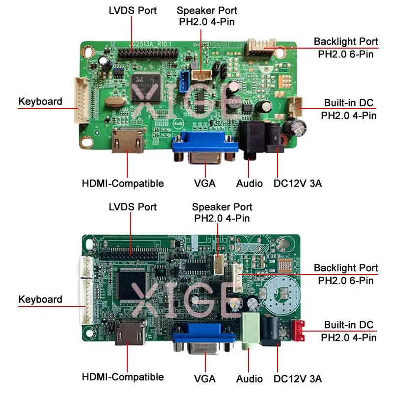 Плата драйвера ЖК-матрицы Подходит для NT116WHM M116NWR1 N116B6 N116BGE 1366 *768 Комплект VGA 11,6 