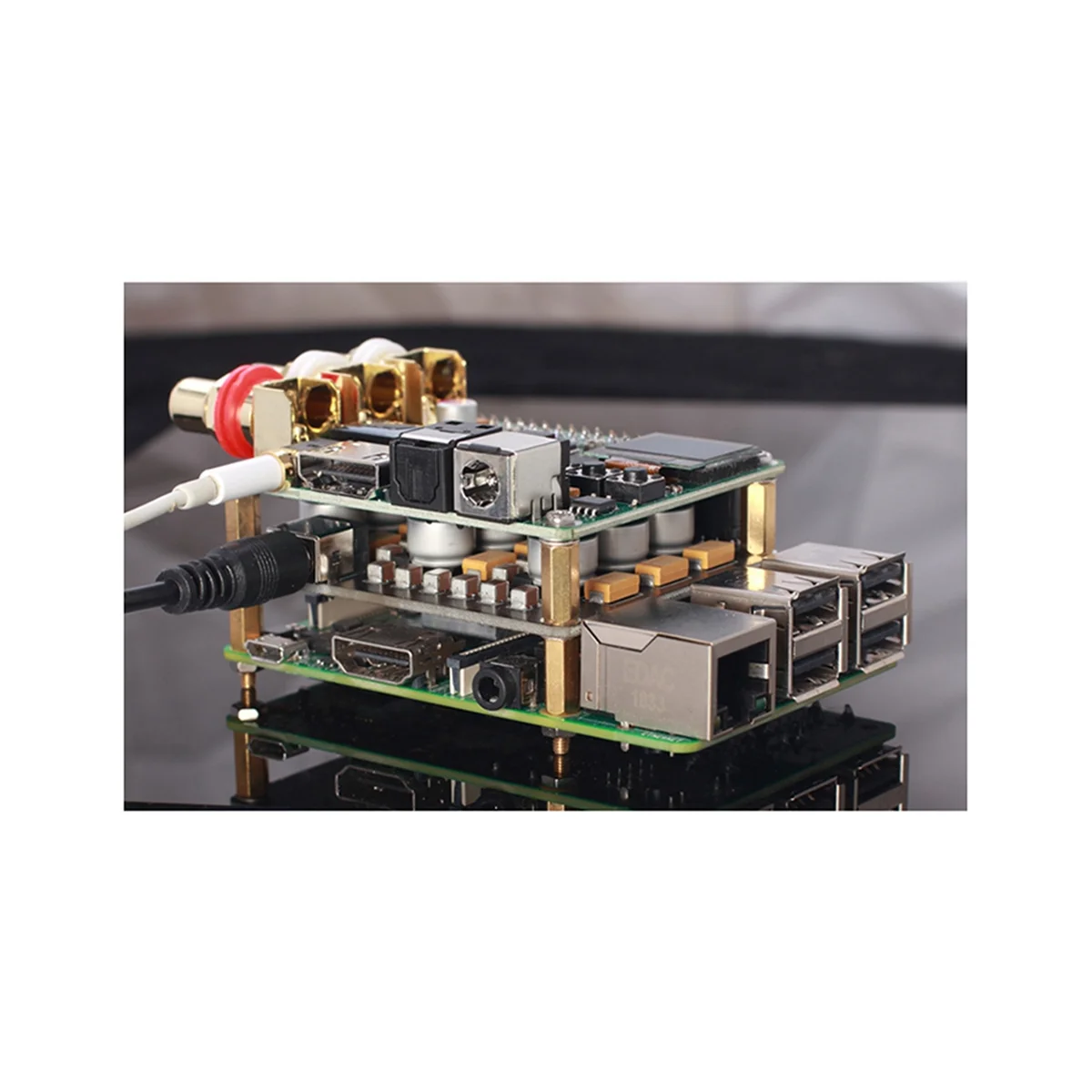 Плата очистки сетевого фильтра для платы аудиодекодера DAC, модуль расширения HIFI F11-003 (A) Изображение 3 