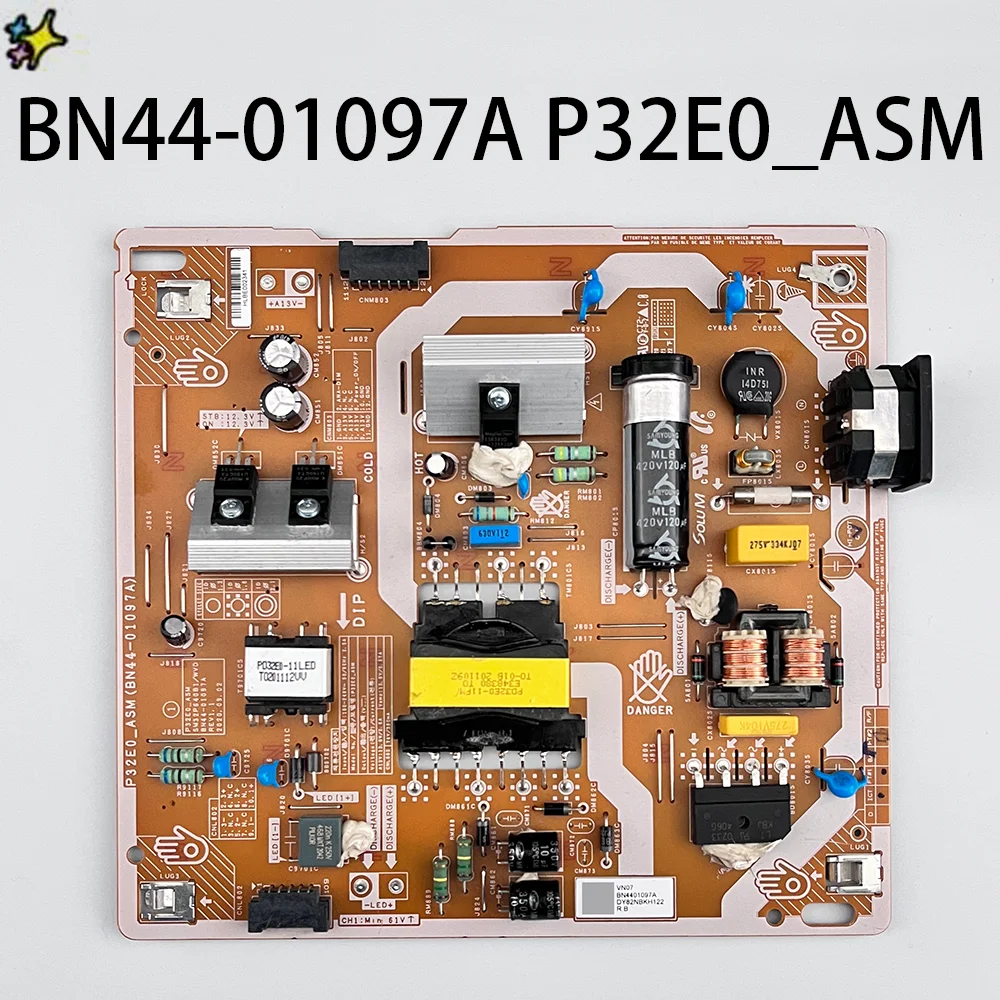 Плата питания BN44-01097A P32E0_ASM предназначена для LS32AM500NNXZA S32AM5000NR LS32BM500EU S32BM500EU S32AM500N LS32AM500NR S32AM500 Изображение 0 