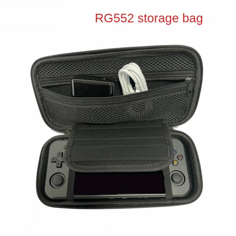 Портативная противоударная сумка для хранения игровой консоли ANBERNIC RG552, Защитный органайзер, Пылезащитный чехол для игрового плеера Изображение 2 