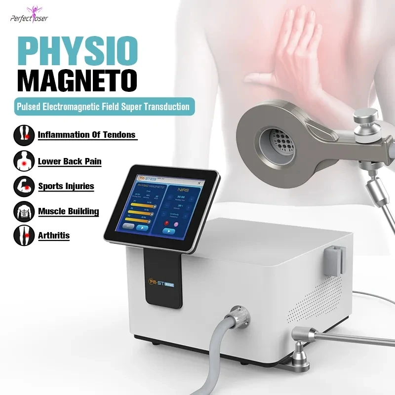 Портативный аппарат для физио-магнитотерапии EMTT мощностью 7 Тесла, Обезболивающий массаж, устройство для лечения спортивных травм от вредителей, устройство для лечения физических магнитных травм
