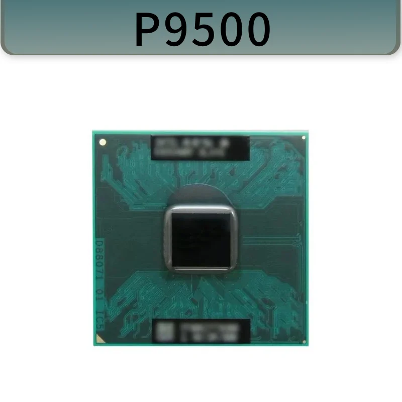 Процессор Core P9500 для ноутбука с процессором 6M Cache 2,533 ГГц Для ноутбука с разъемом P поддержка чипсета PM65 HM65