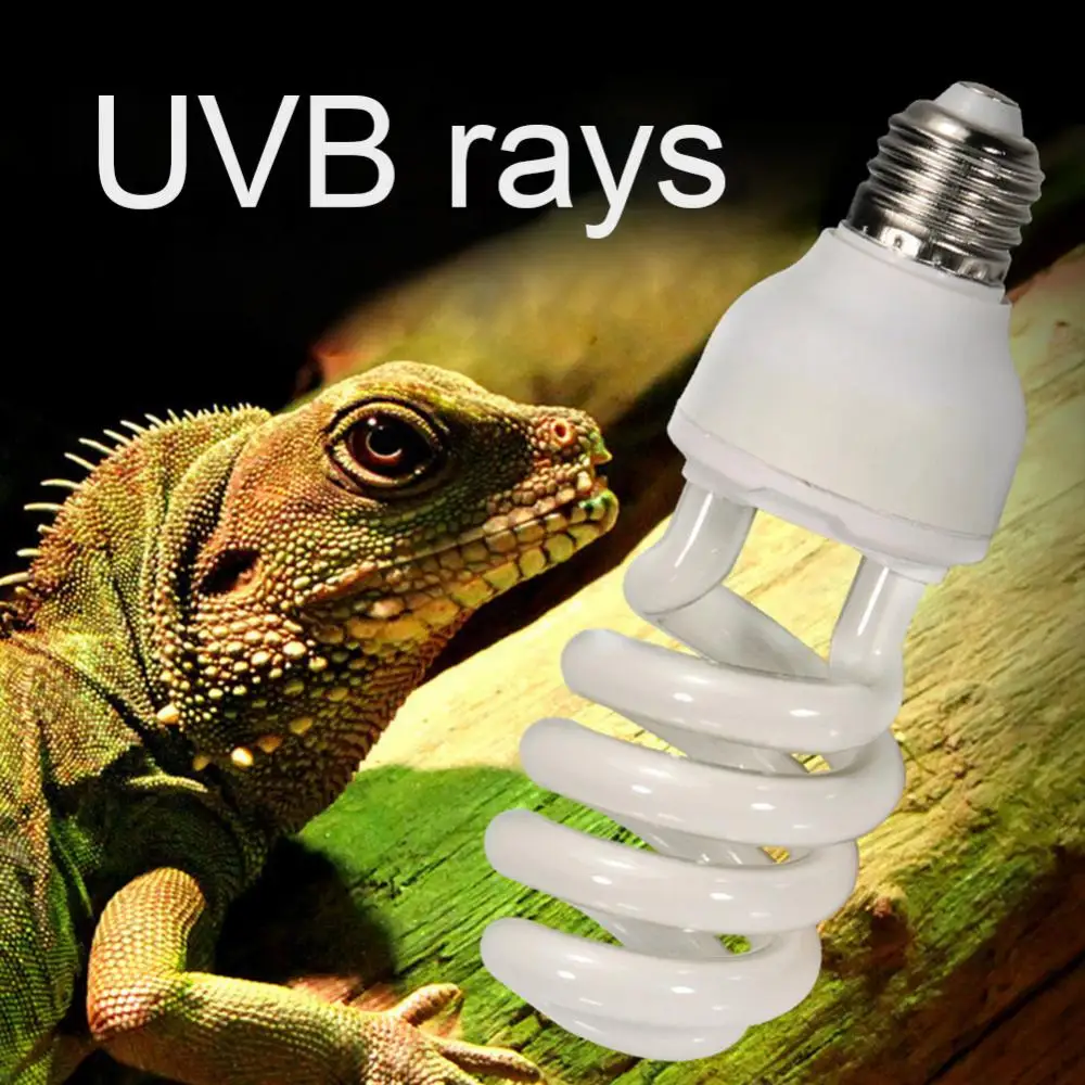 Прямая поставка 13 Вт/26 Вт 220-240 В UVB 5,0/10,0 Лампа для террариума, черепаха, рептилия, нагревательная лампочка Изображение 3 