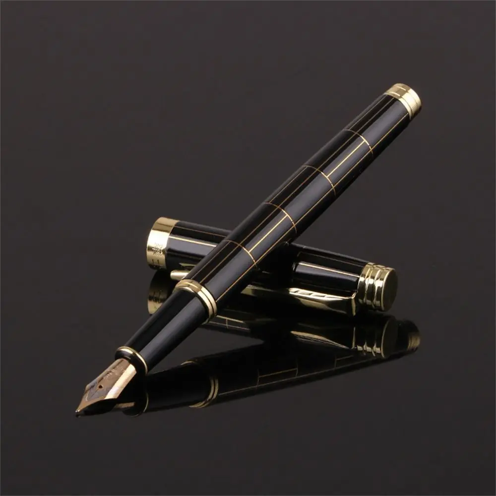 Ручка для каллиграфии, авторучка, конвертируемый журнал для рисования, Чернильная ручка 0,5 мм, Гладкая Металлическая авторучка для письма, Бизнес-подарок