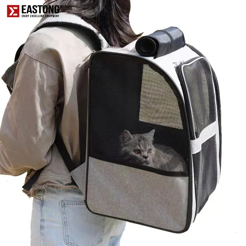 Рюкзак-переноска для кошек, вместительная Дышащая сумка для путешествий, рюкзак для кошек, маленьких собак, рюкзак для перевозки кошек, товары для домашних животных