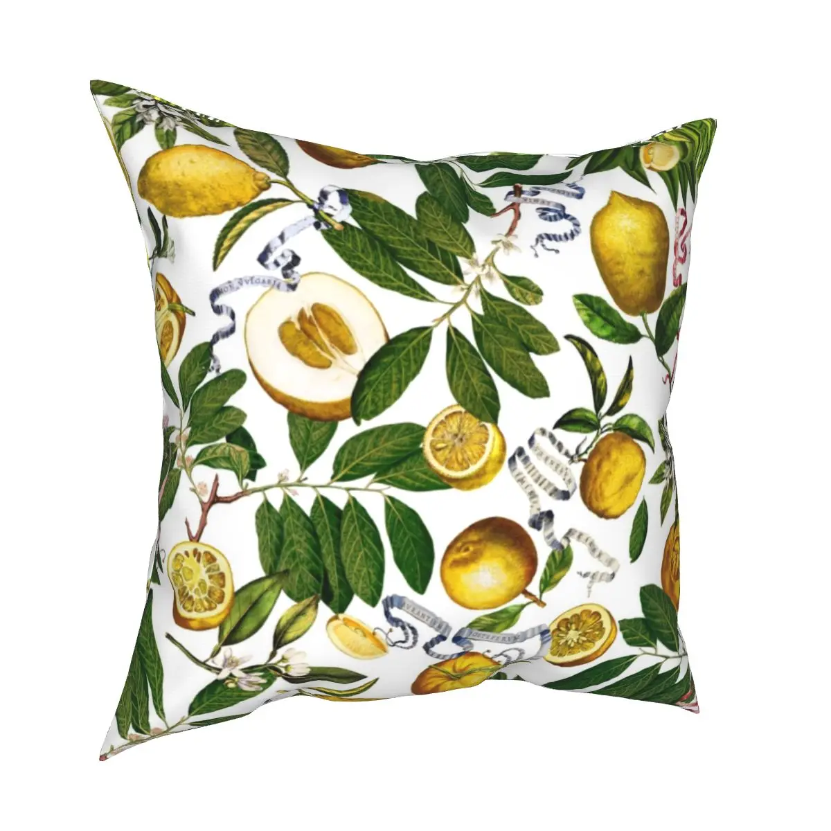 Свежие Наволочки из желтого Лимонного дерева Home Nordic Hot Simple Summer Cushion Case Cute Decor Наволочка 40 *40 см