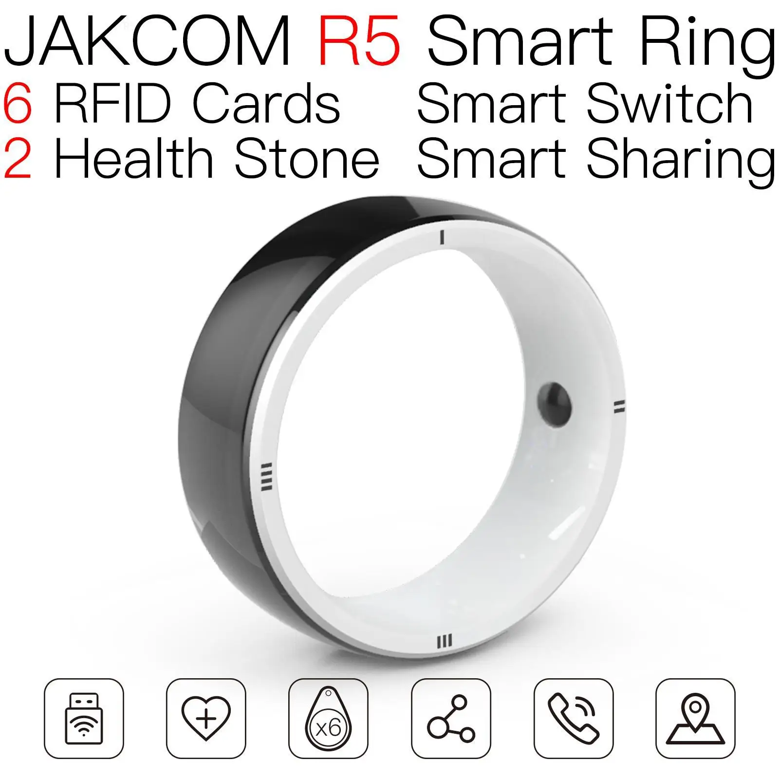 Смарт-кольцо JAKCOM R5 лучше, чем rfid-повязка на голову, дисплей для сканирования карт, чипы db, плоттер f6370, программируемый чип nfc visit