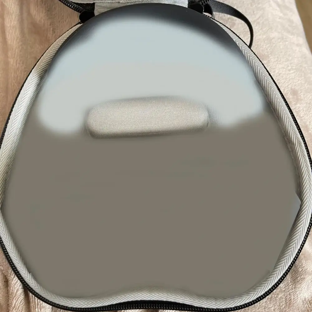 Сумка для переноски гарнитуры, износостойкая, устойчивая к падению, жесткая EVA, Bluetooth-совместимая дорожная сумка для наушников Airpods Max Изображение 3 
