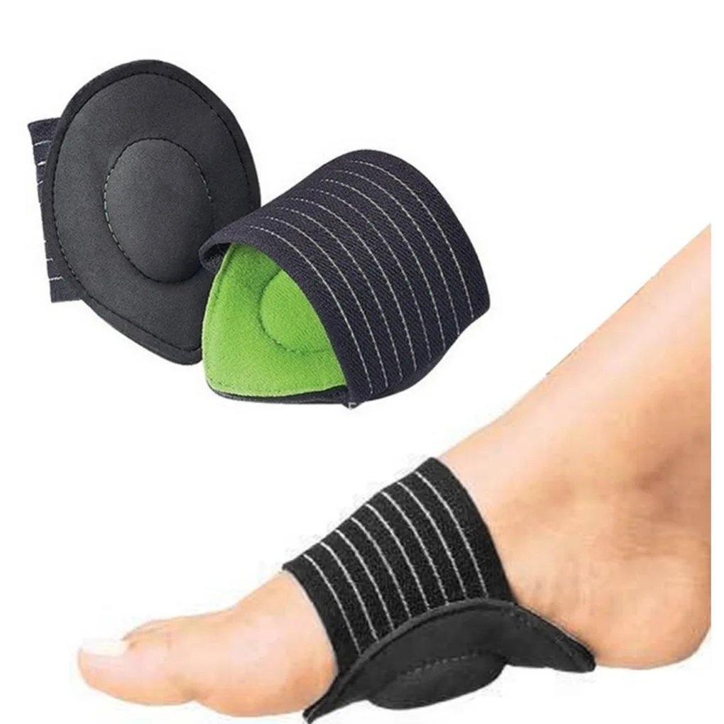 Супинатор, подушка для ног, Компрессионный Массажер для плоскостопия, Зеленый, уменьшает боль при подошвенном фасциите, Средство для ночного ухода за ногами