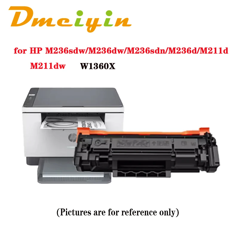 Тонер для принтера LA/ME/CIS Версии W1360X для HP LaserJet MFP M236sdw/M236dw/M236sdn/M236d/M211d/M211dw