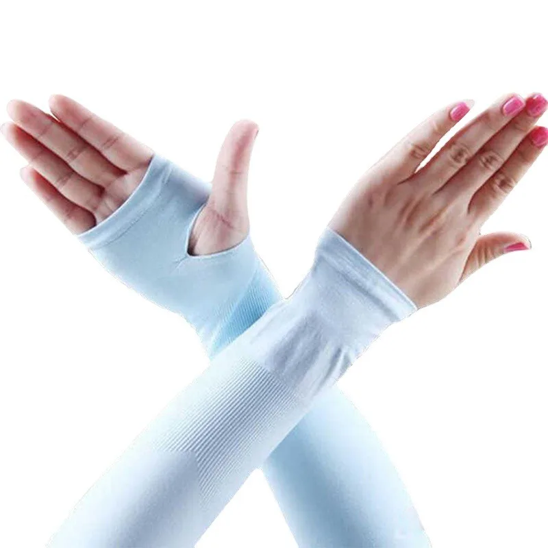 УФ-защита от льда Ice Silk солнцезащитные перчатки ice sleeve