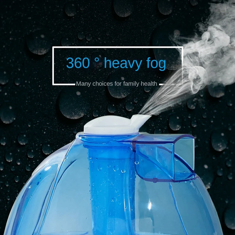 Увлажнитель воздуха Cool Mist Объемом 2,5 л, бесшумные ультразвуковые увлажнители для спальни и большой комнаты-Регулируемые-Вращение на 360 °