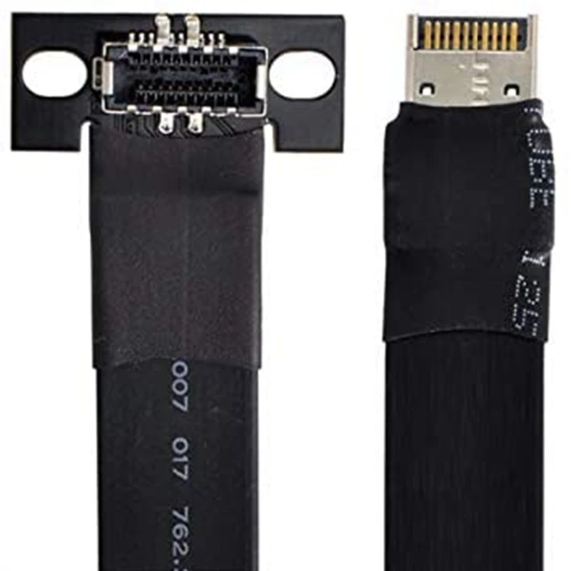 Удлинительный кабель для передачи данных материнской платы USB 3.1 от мужчины к женщине Type-E на передней панели 50 см Изображение 4 