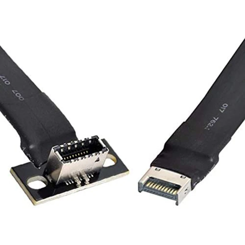 Удлинительный кабель для передачи данных материнской платы USB 3.1 от мужчины к женщине Type-E на передней панели 50 см Изображение 5 