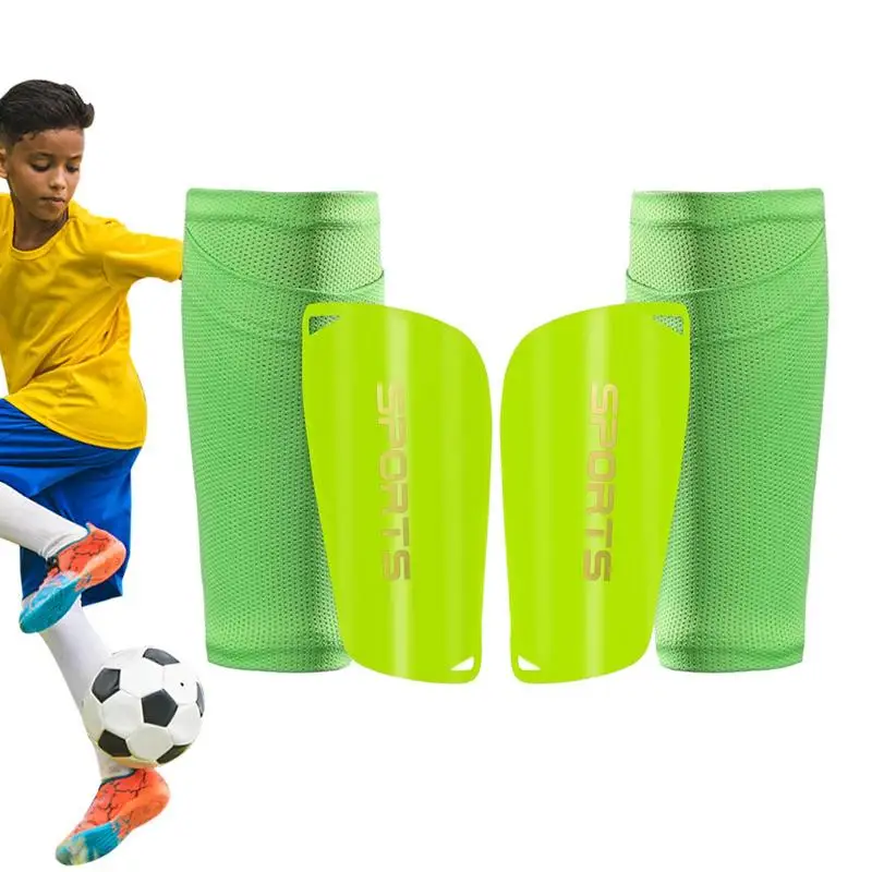 Футбольные щитки на голени Защитные накладки на голени для детей, молодежи и взрослых Спортивные принадлежности для активного отдыха для футбола, баскетбола, регби, кикбоксинга
