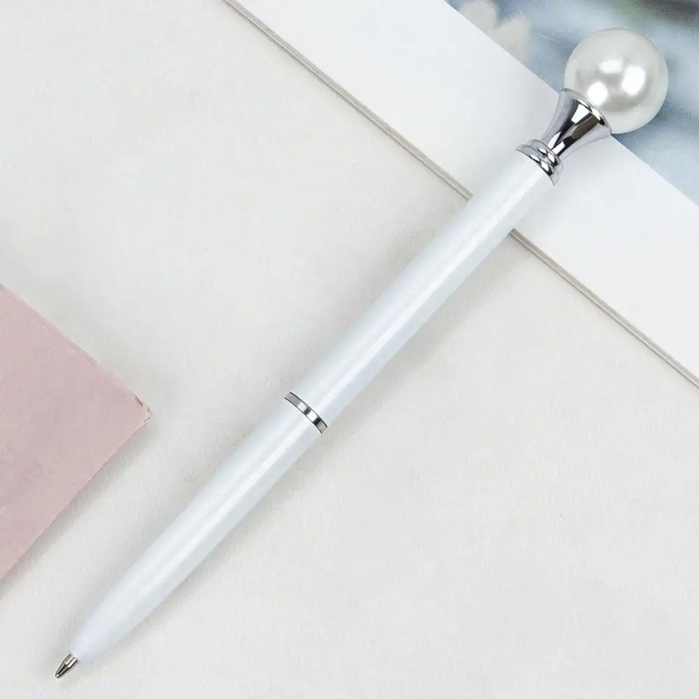 Шариковая ручка Стильная Металлическая ручка-Роллер Студенческая ручка для письма Портативная Ручка для письма Изображение 1 