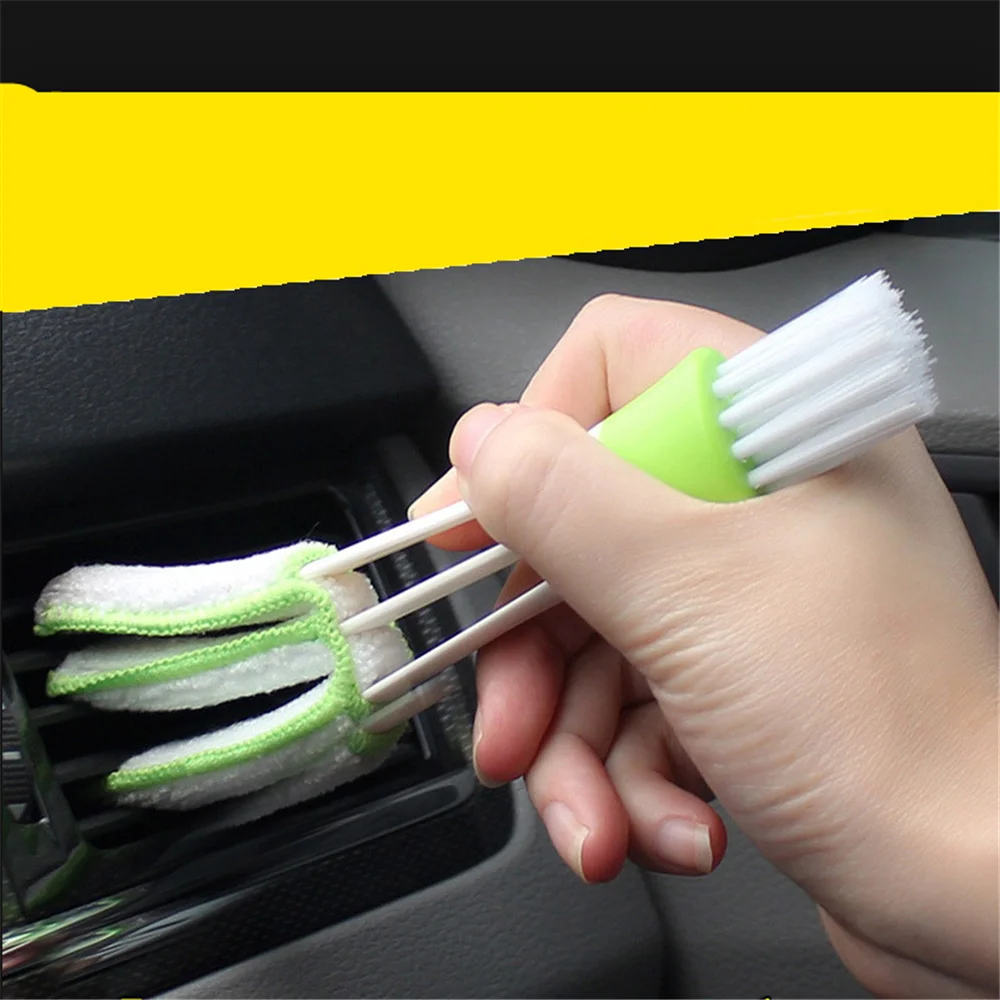 Щетка для вентиляции автомобильного кондиционера из микрофибры для Volvo ReCharge Heico Caresto T6 Toyota Infiniti