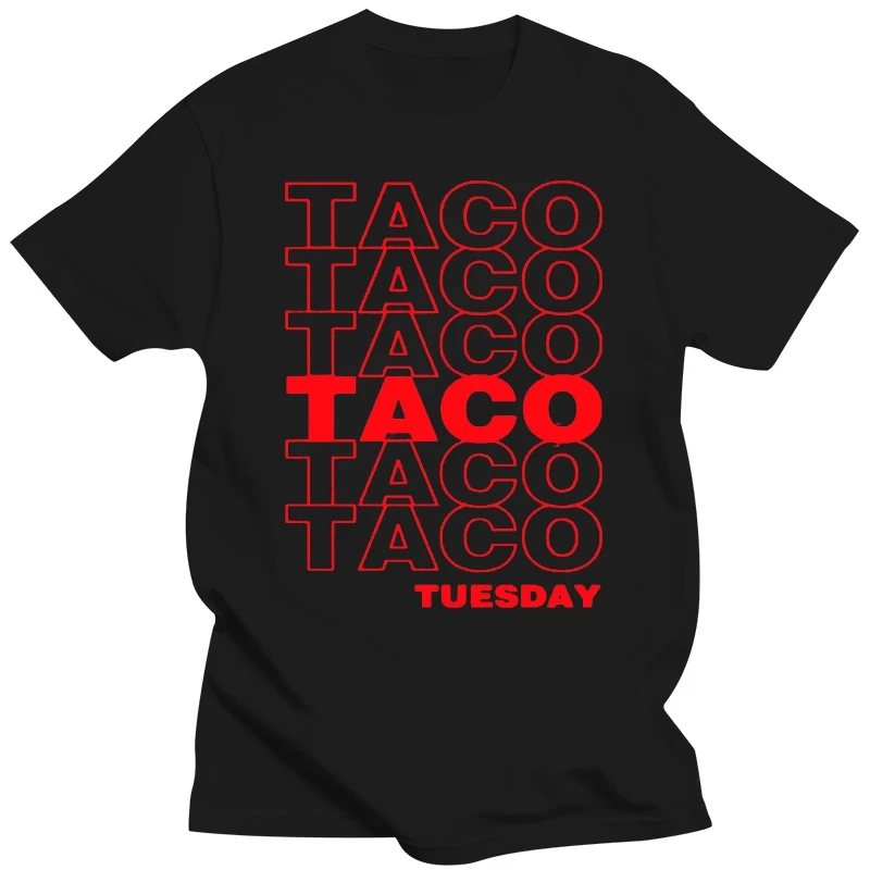 Я люблю Тако Забавная Футболка Taco Tuesday