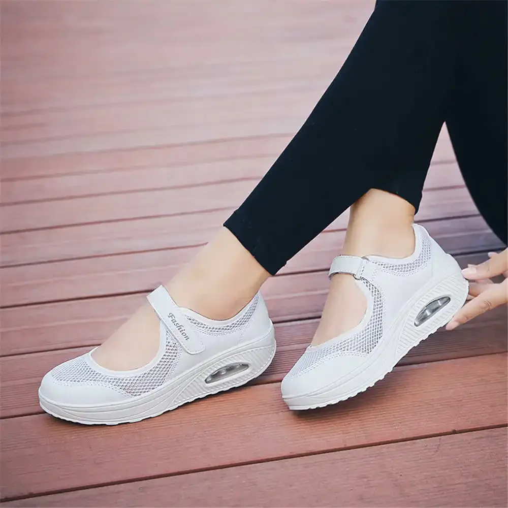 женские хлопчатобумажные кроссовки на тонком каблуке 49 размера, теннисные лоферы для мужа, Камуфляжные ботинки, спортивные шоссы skor, трендовые товары YDX1 Изображение 4 