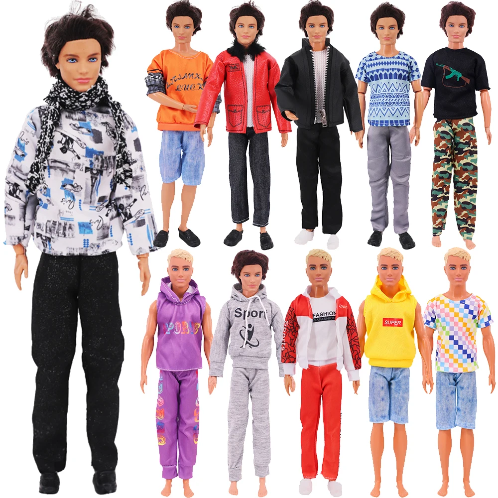 одежда для куклы Кен 30 см, модный костюм, классный наряд, куклы Кен для мальчика Барби, детский праздничный подарок, аксессуары для Барби, Бойфренд