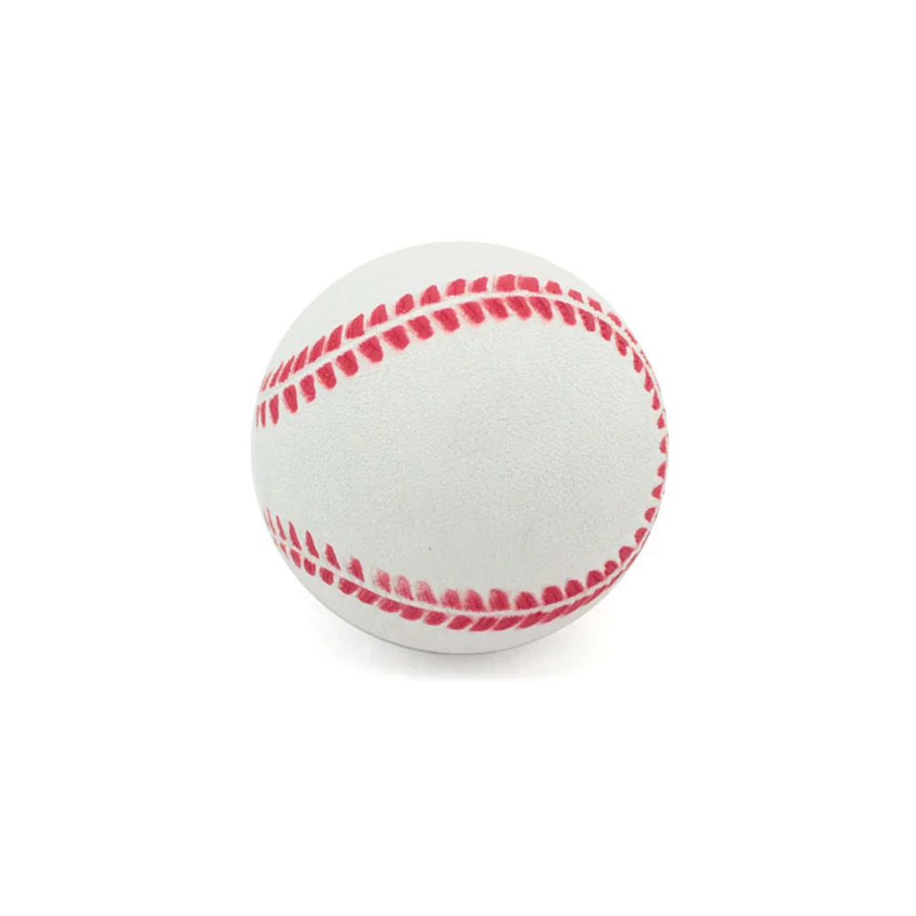 тренировочный бейсбольный резиновый мяч для отскока, 5 шт., Официальный размер и вес, одобренный для тренировок начинающих спортсменов. Изображение 1 
