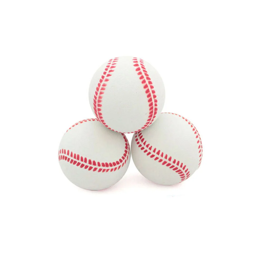 тренировочный бейсбольный резиновый мяч для отскока, 5 шт., Официальный размер и вес, одобренный для тренировок начинающих спортсменов. Изображение 2 